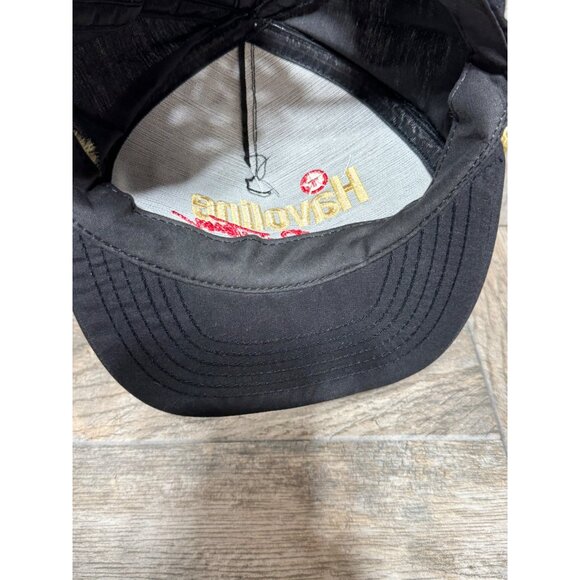 Vintage 80s 90s Havoline Racing Team Made in USA Snapback Hat Rope Trucker Hat - Picture 9 of 9